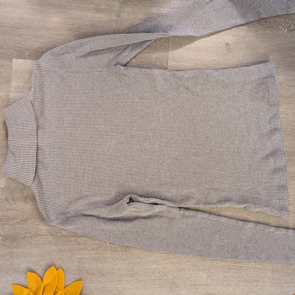 Turtleneck, women's, old navy, beige - Picture 2 of 3